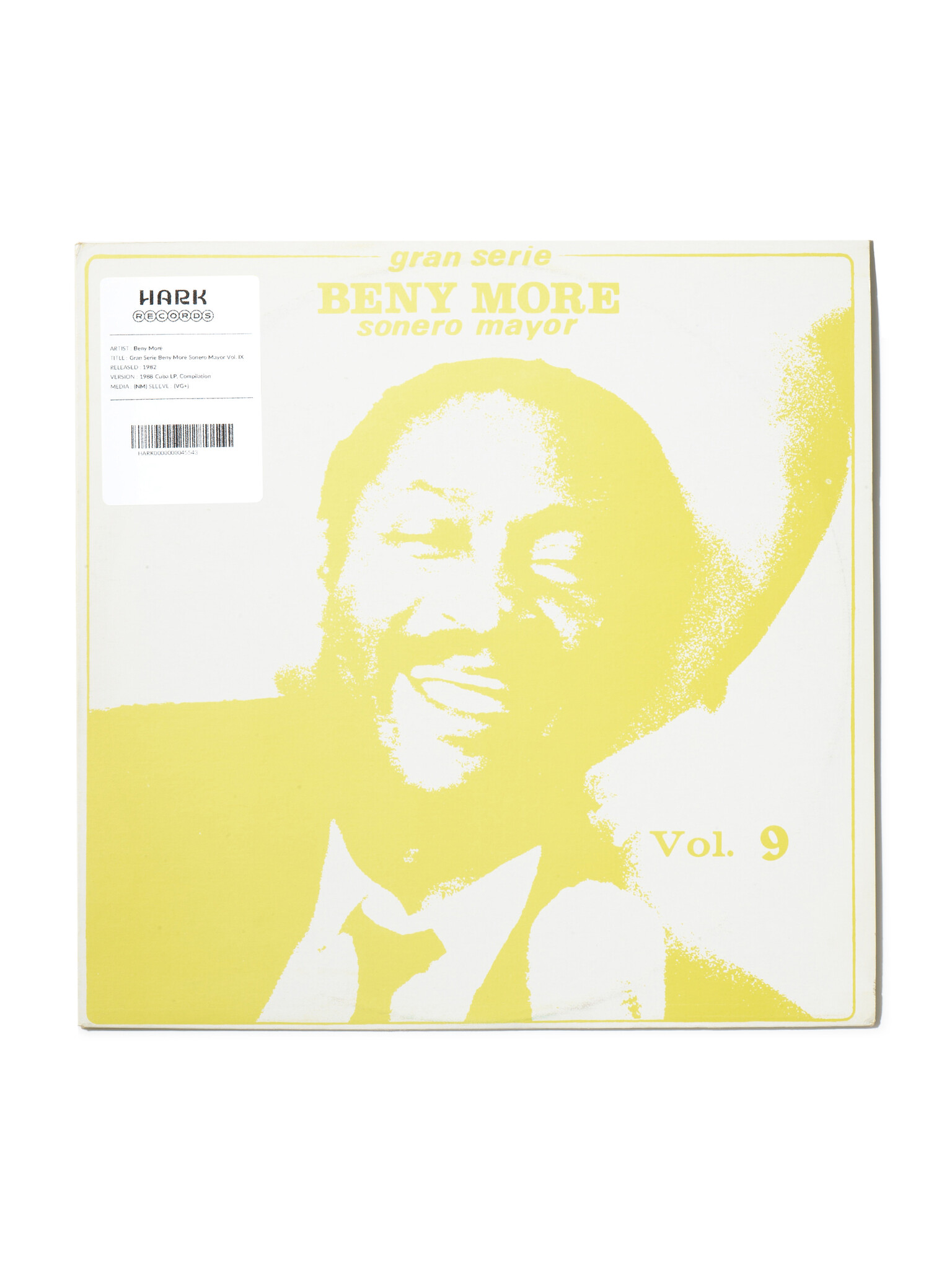 HARK RECORDS PARIS Beny Moré - Gran Serie Beny Moré Sonero Mayor Vol. 9