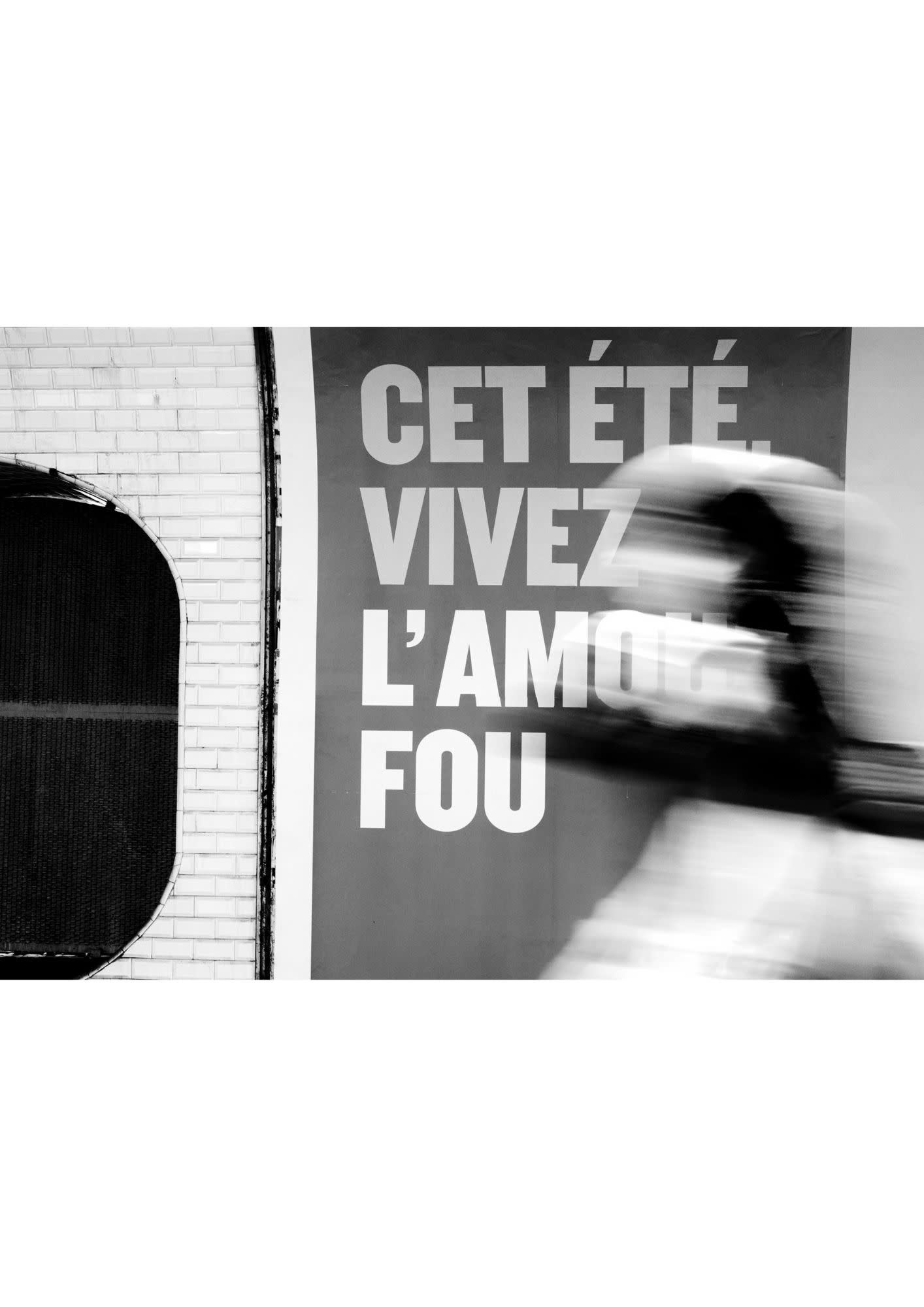 NOUVEL ÉTÉ Fine Art Print CET ÉTÉ VIVEZ L'AMOUR FOU N°3 in verschiedenen Formaten