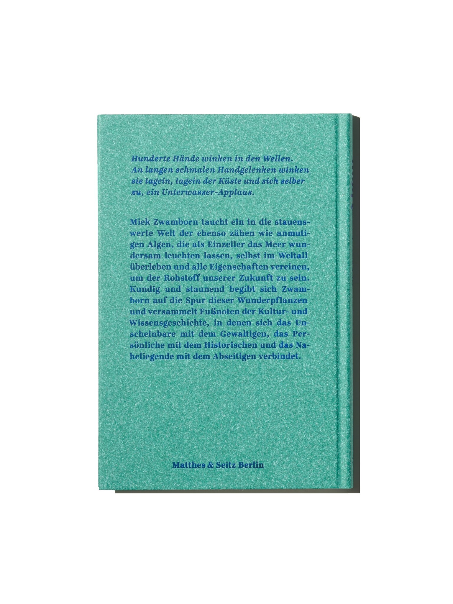 Algen - Ein Portrait von Miek Zwamborn