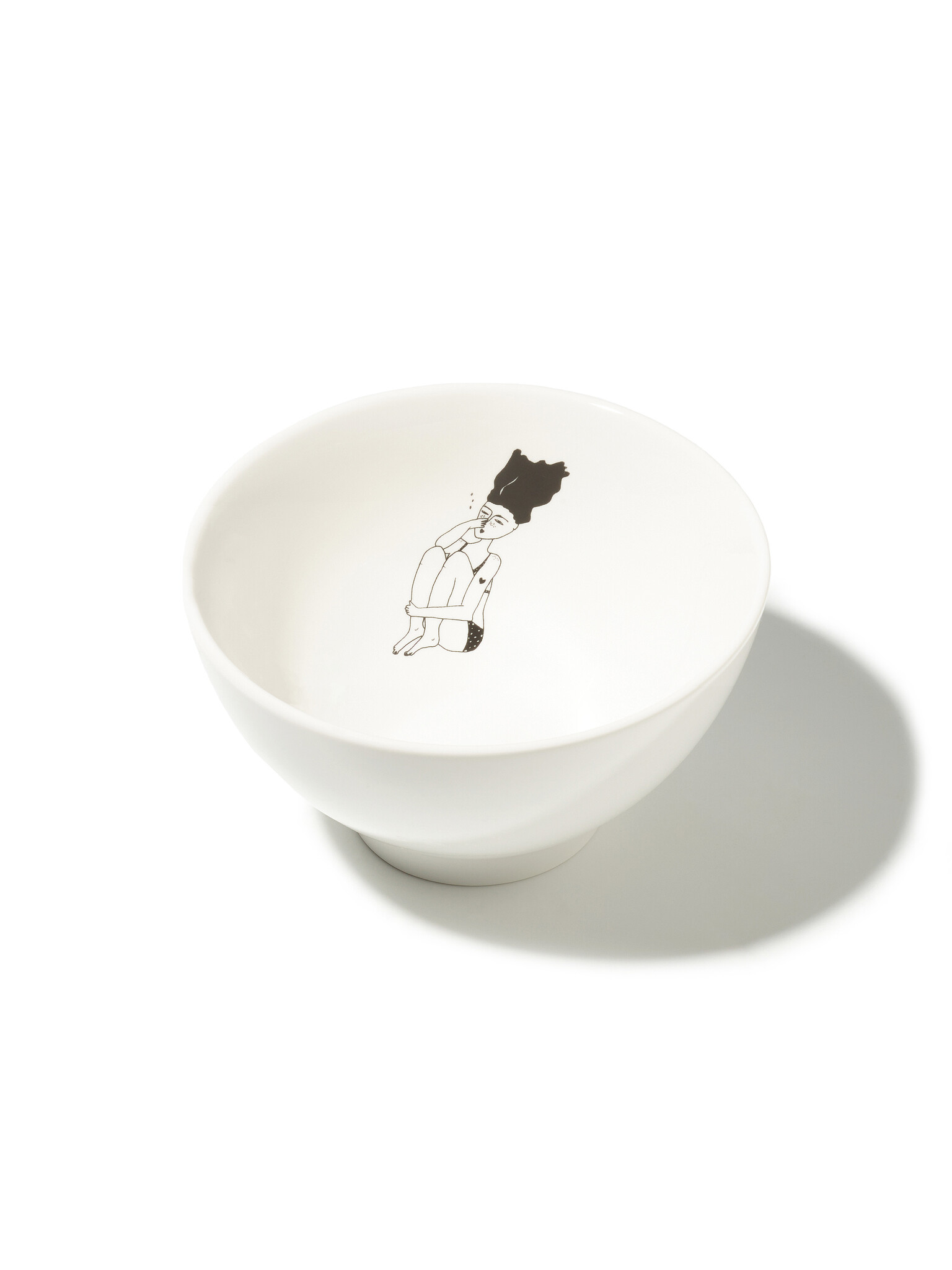 HELEN B Porzellan Schale mit verschiedenen Illustrationen