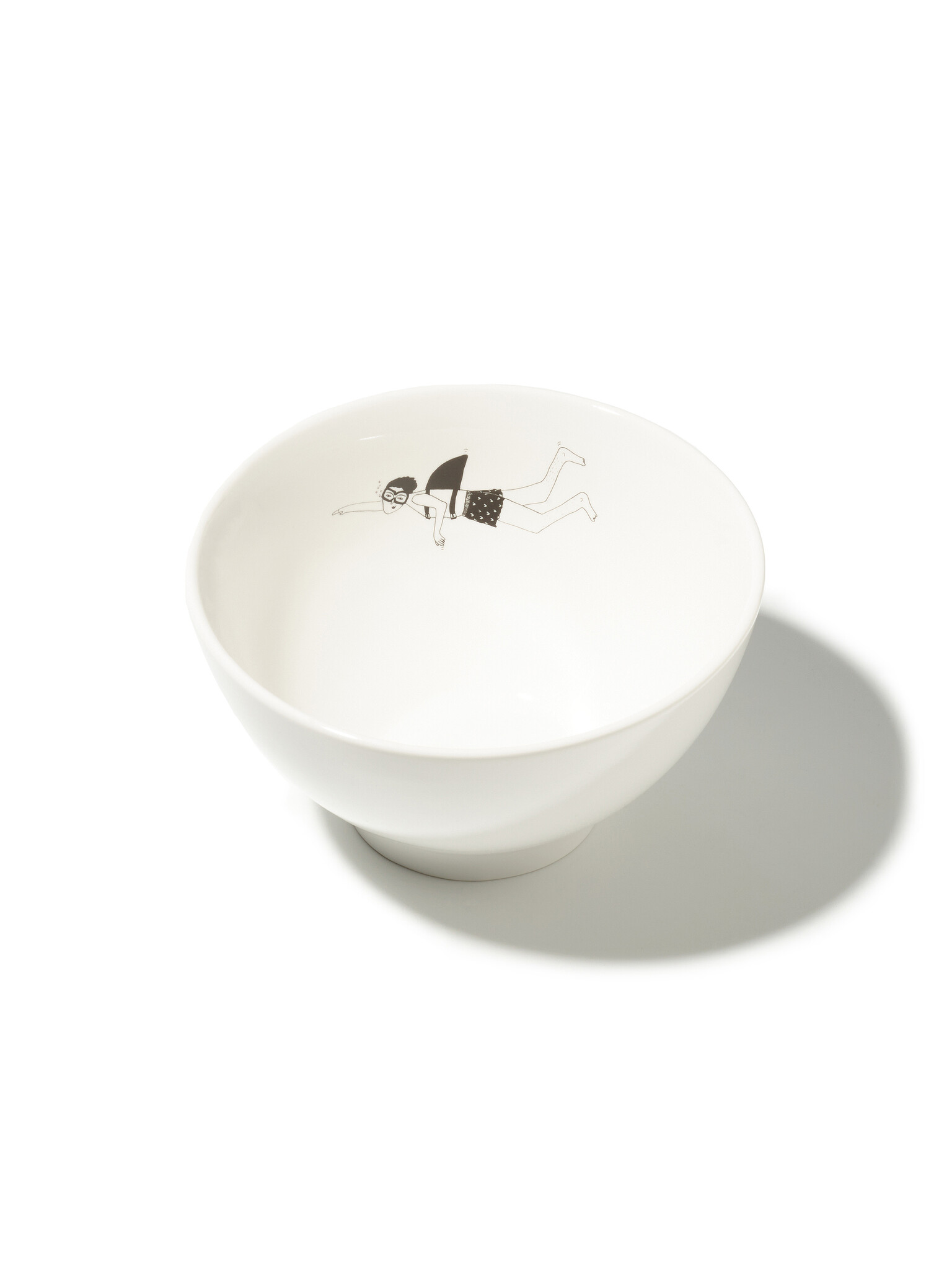 HELEN B Porzellan Schale mit verschiedenen Illustrationen