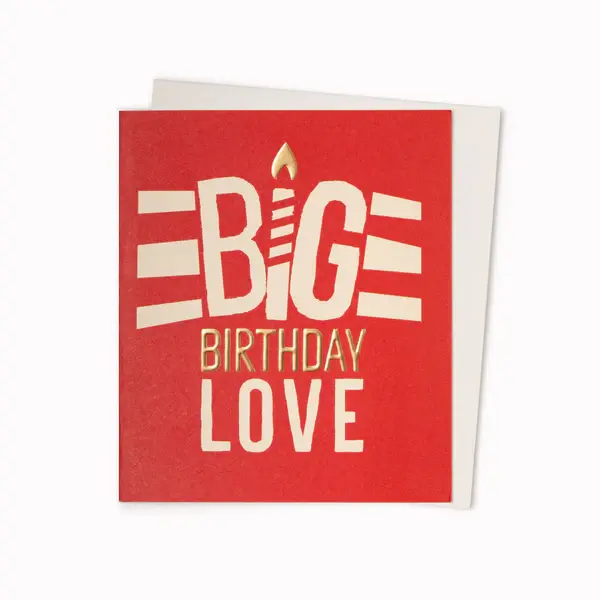 USTUDIO Doppelkarte - Big Birthday Love