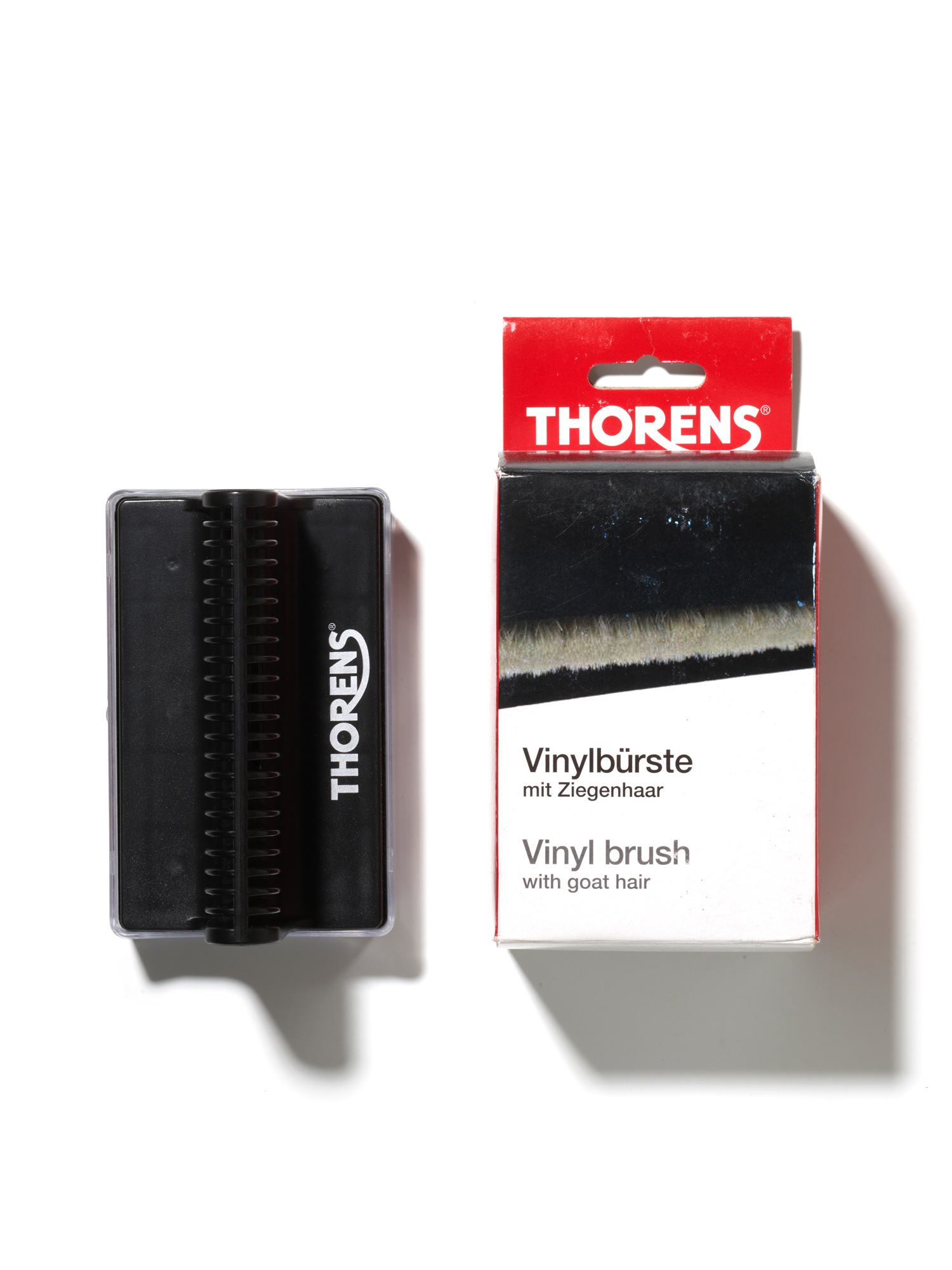 THORENS Vinylbürste mit Ziegenhaar