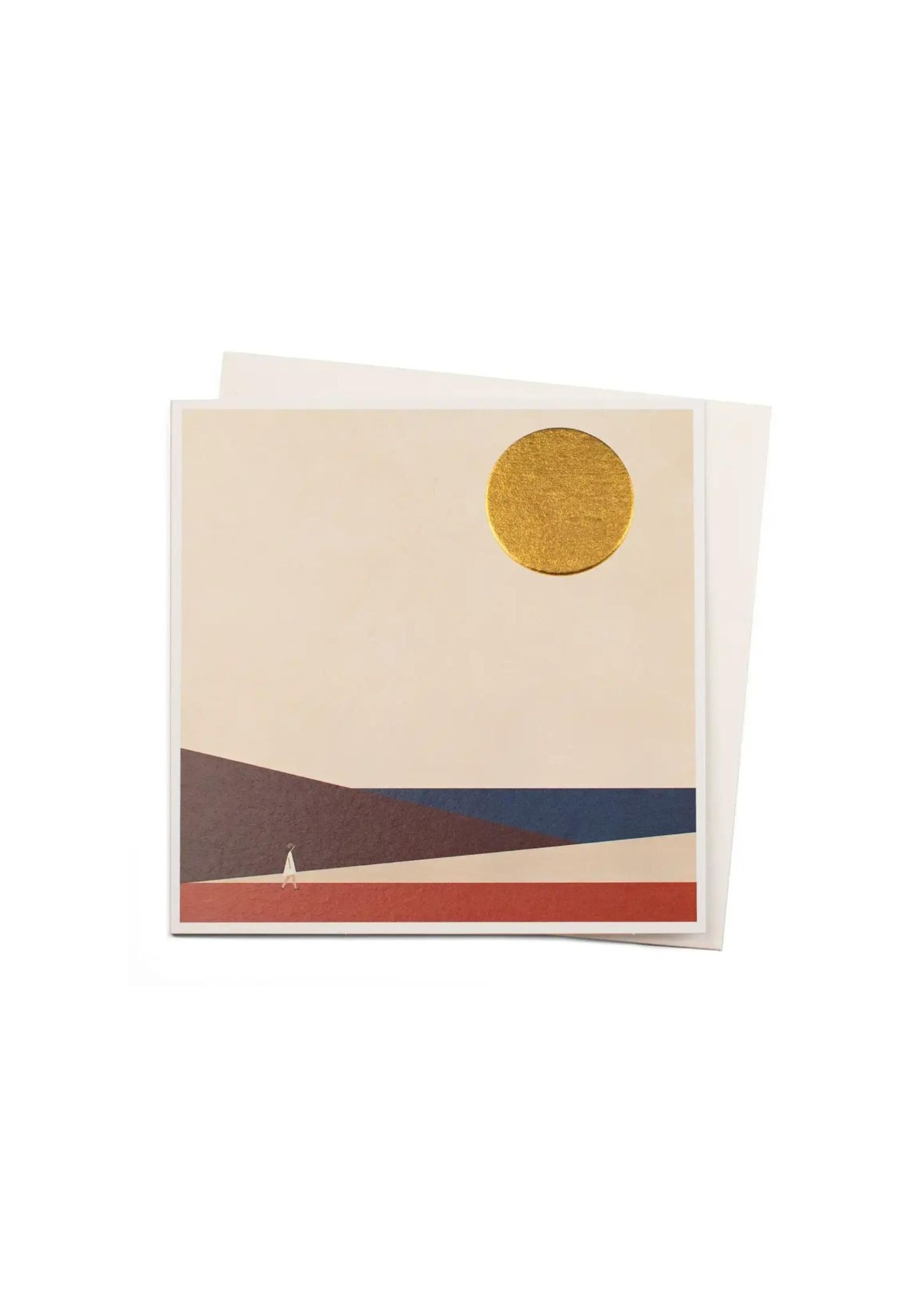 USTUDIO Doppelkarte - Strandspaziergang