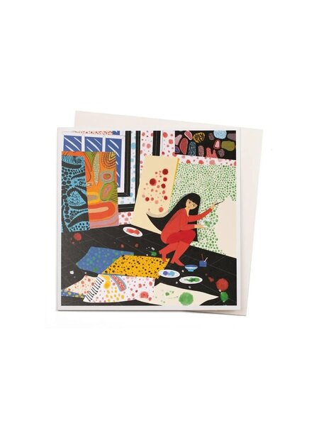 USTUDIO Doppelkarte - Yayoi Kusama