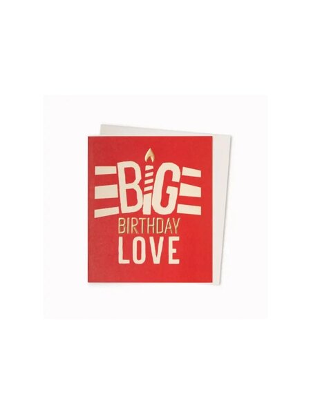 USTUDIO Doppelkarte - Big Birthday Love
