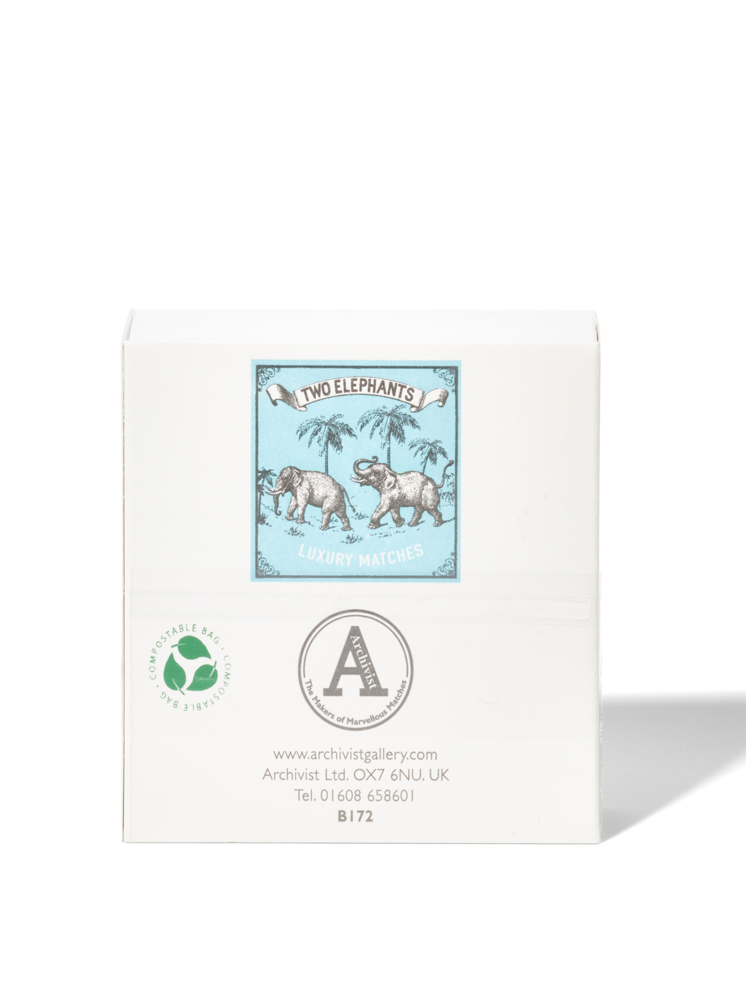 ARCHIVIST GALLERY Two Elephants Luxury Matches – Streichholzschachtel