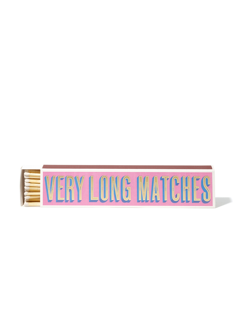 ARCHIVIST GALLERY Very Long Matches – Streichholzschachtel