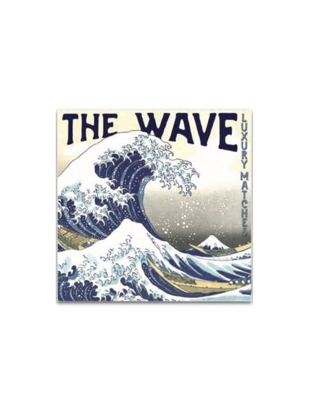 ARCHIVIST GALLERY The Wave Luxury Matches quadratische Streichholzschachtel