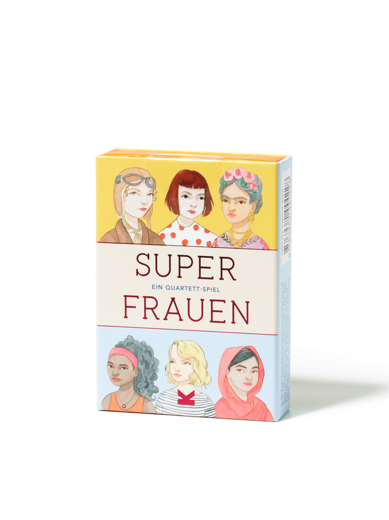 Super Frauen - Ein Quartett-Spiel