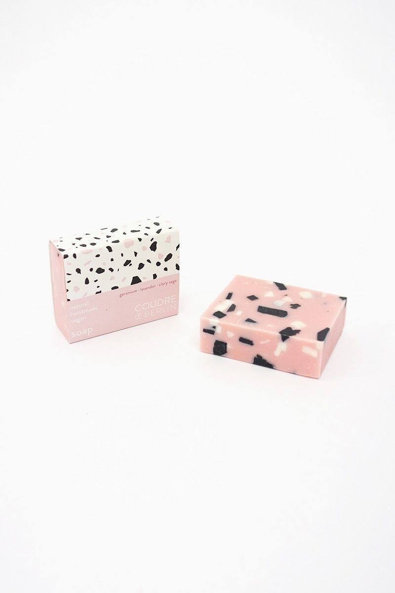 COUDRE BERLIN Seife Terrazzo rosa