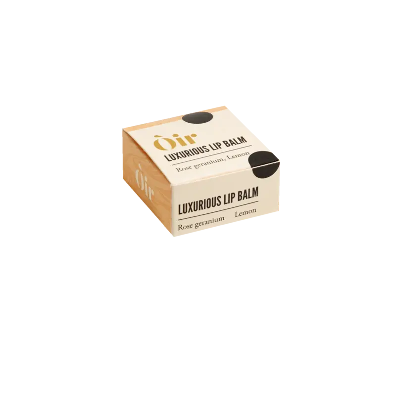 OIR Lippenbalsam Rose Geranium & Lemon