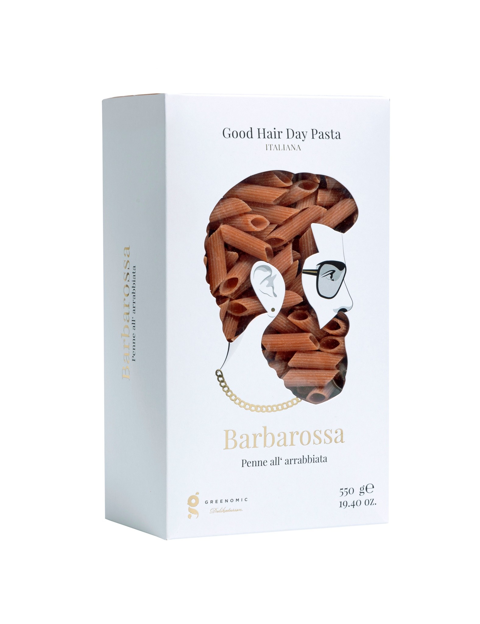 GOOD HAIR DAY PASTA Barbarossa Penne all' arrabbiata