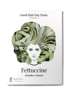 GOOD HAIR DAY PASTA Fettuccine al basilico e limone