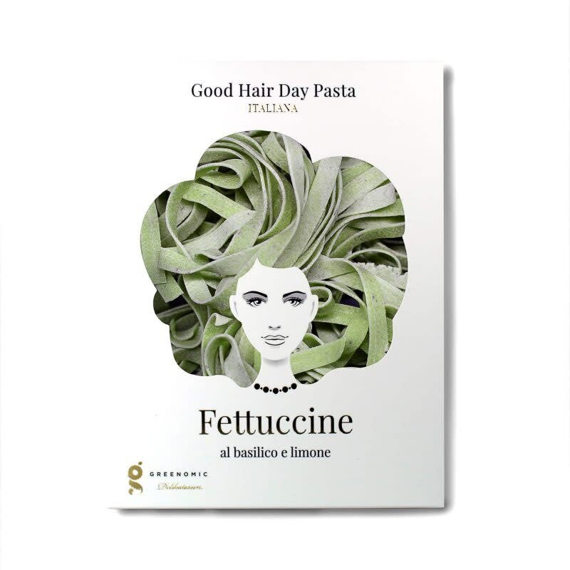 GOOD HAIR DAY PASTA Fettuccine al basilico e limone