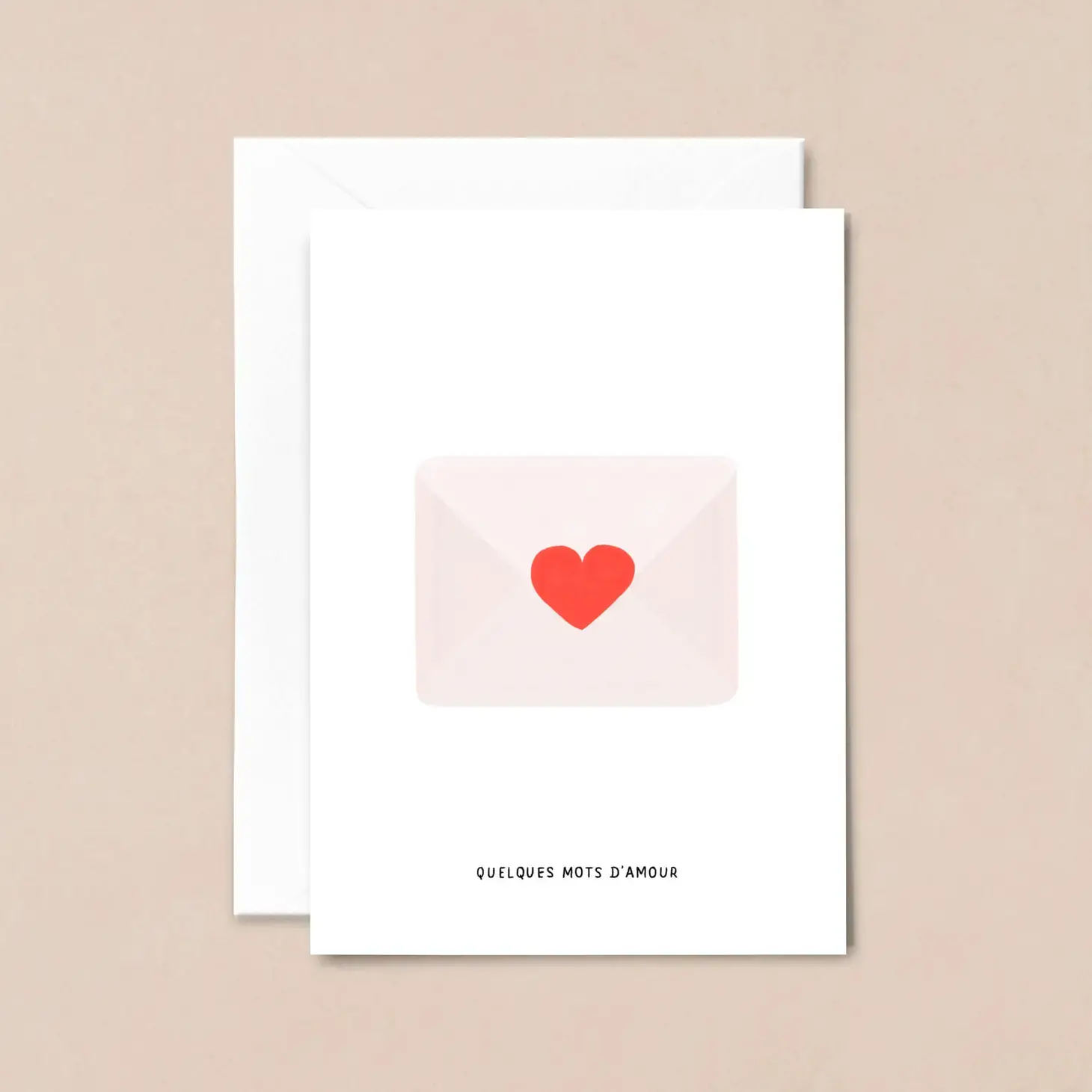 THOMAS GRAVEREAU Doppelkarte, quelques mots d‘amour