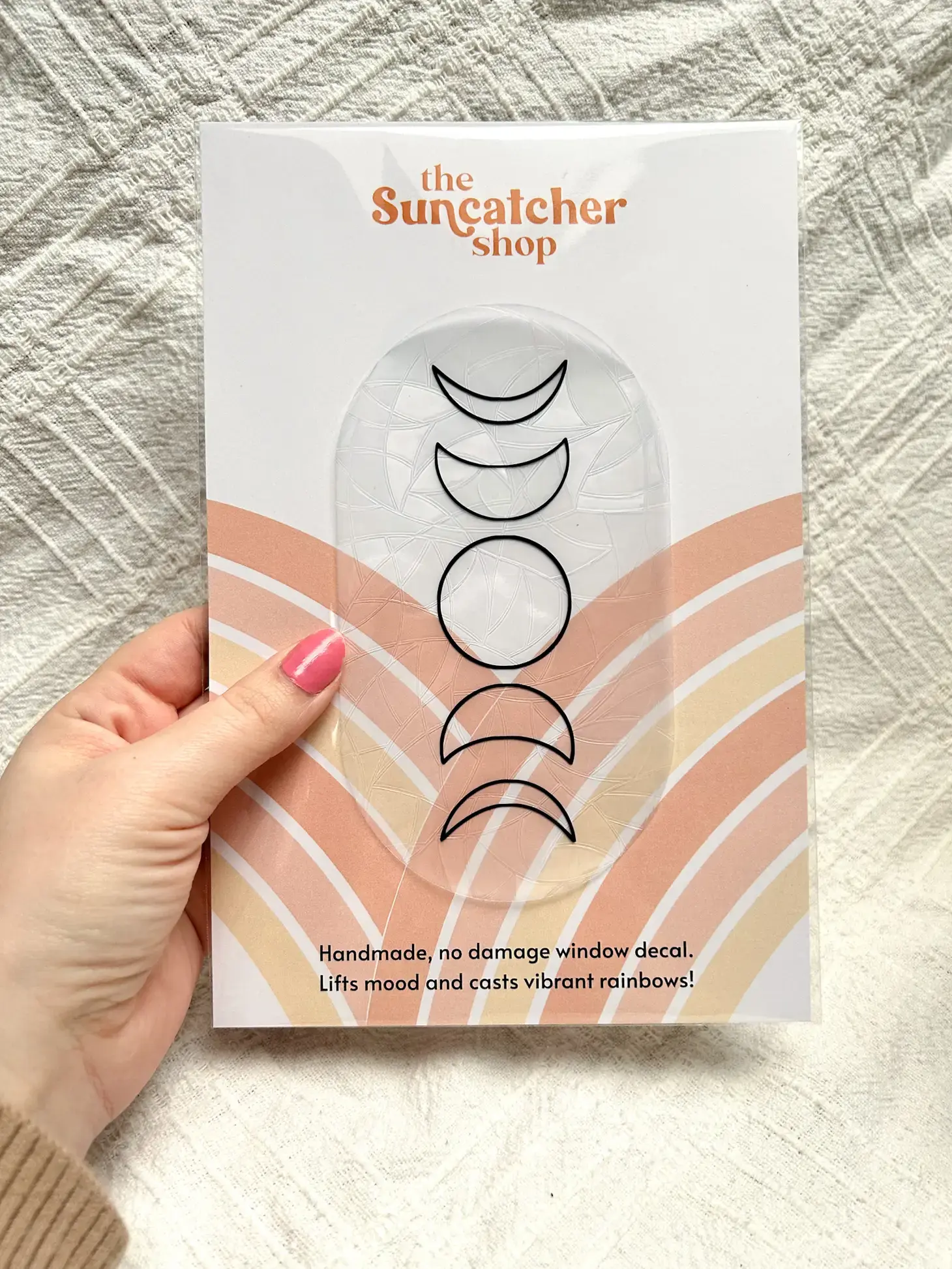 Suncatcher, Mondphasen Aufkleber