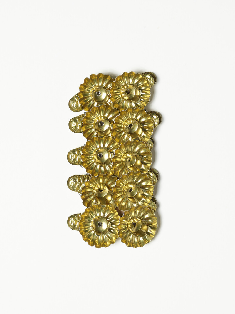 NOUVEL ÉTÉ 10 goldene Baumkerzenhalter