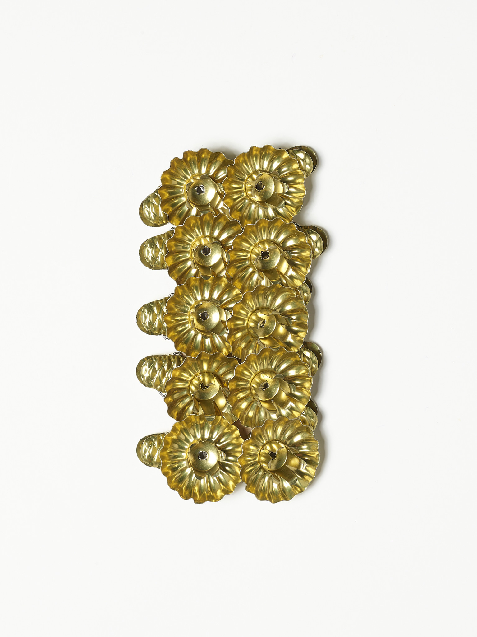 NOUVEL ÉTÉ 10 goldene Baumkerzenhalter