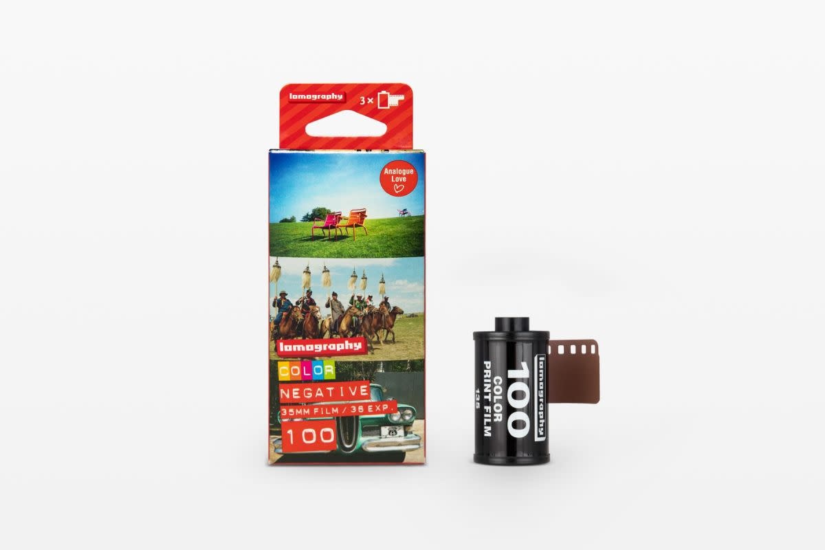 LOMOGRAPHY 100/36 Color Negative Film, Dreierpack