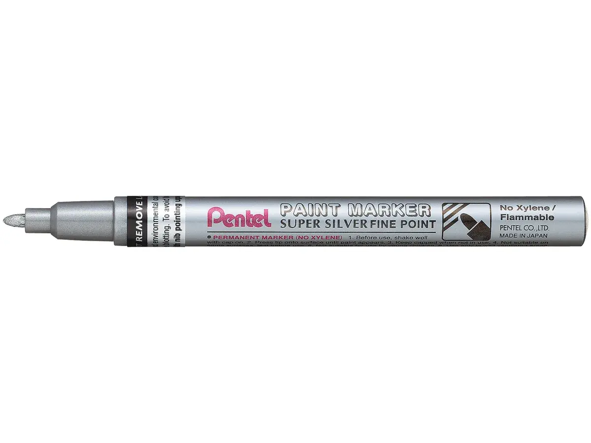 PENTEL Paint Marker, silber