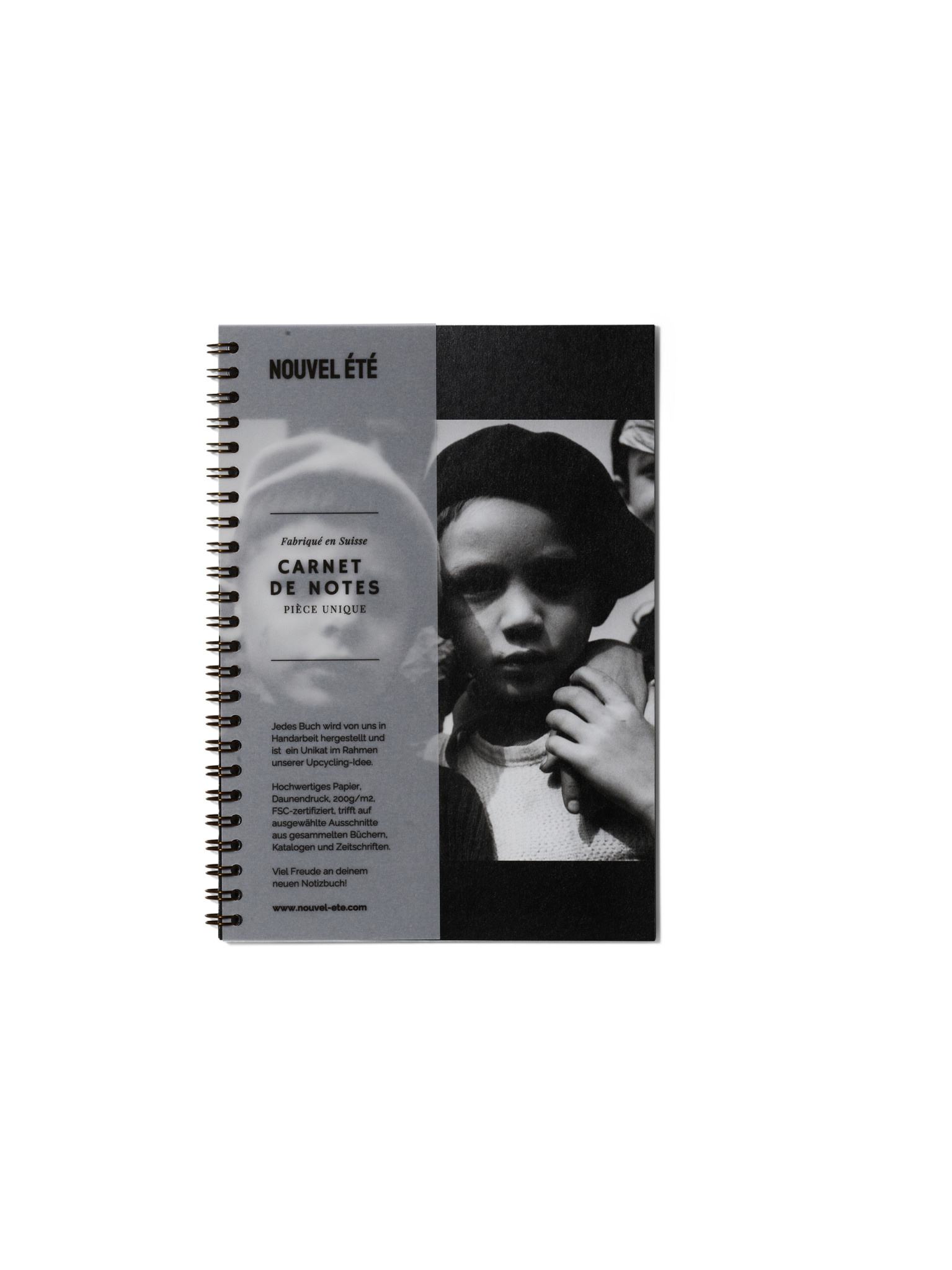 NOUVEL ÉTÉ UNIKAT Notizbuch / Carnet de notes - Edition Paris, N°1