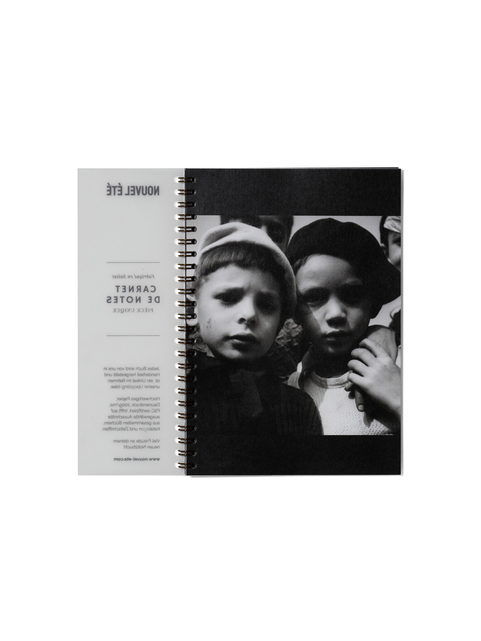 NOUVEL ÉTÉ UNIKAT Notizbuch / Carnet de notes - Edition Paris, N°1