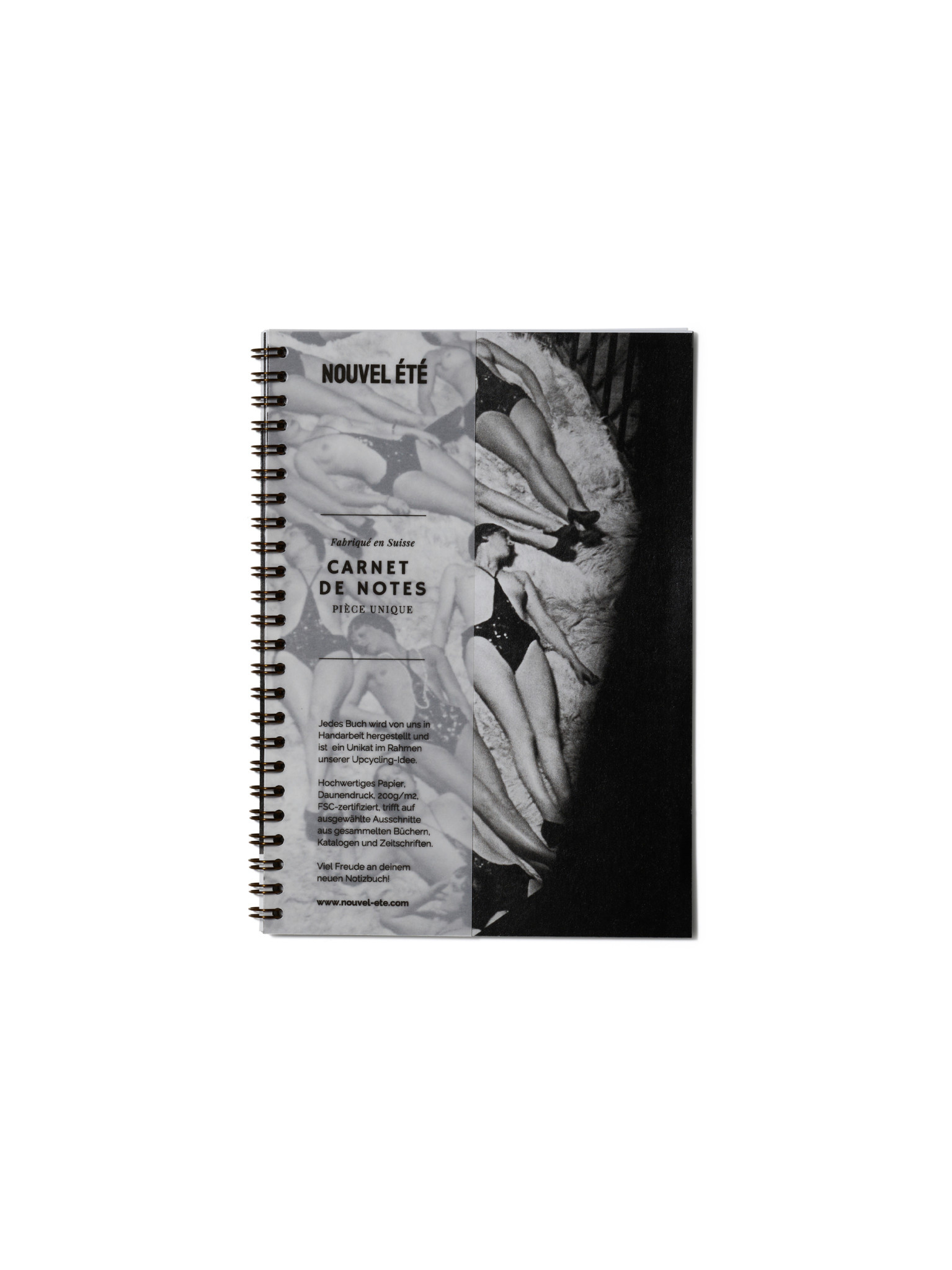 NOUVEL ÉTÉ UNIKAT Notizbuch / Carnet de notes - Edition Paris, N°3