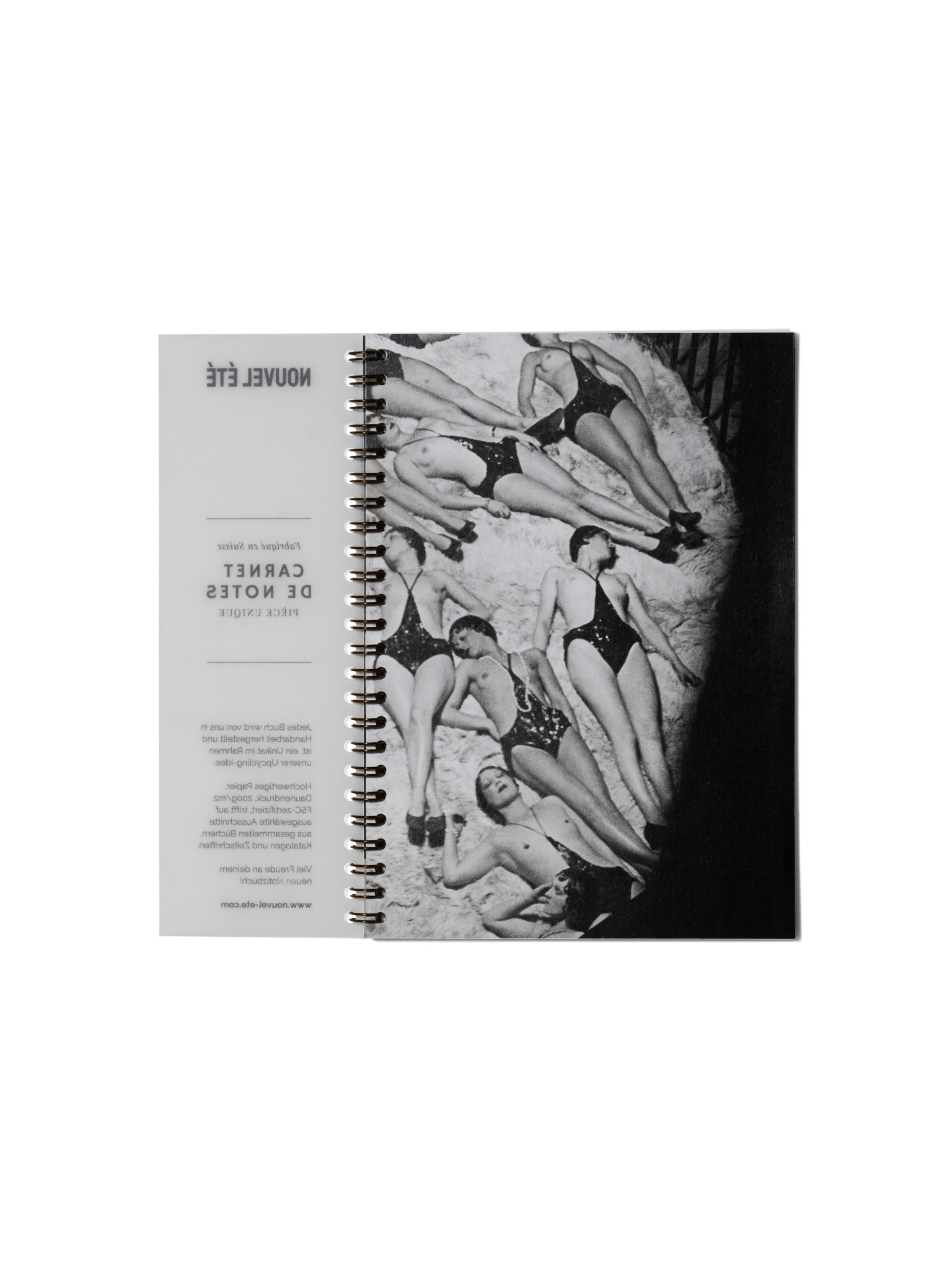 NOUVEL ÉTÉ UNIKAT Notizbuch / Carnet de notes - Edition Paris, N°3