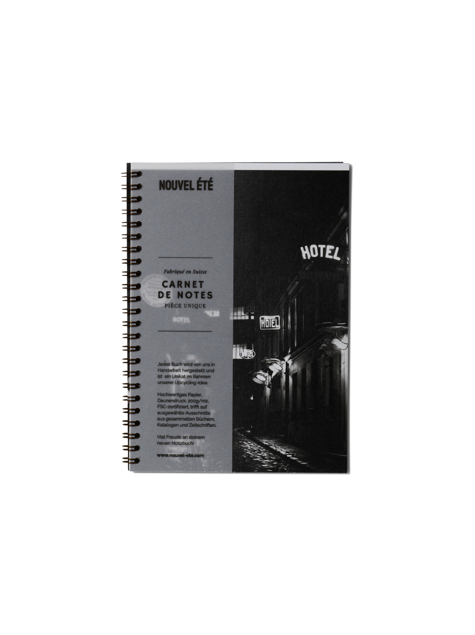 NOUVEL ÉTÉ UNIKAT Notizbuch / Carnet de notes - Edition Paris, N°5