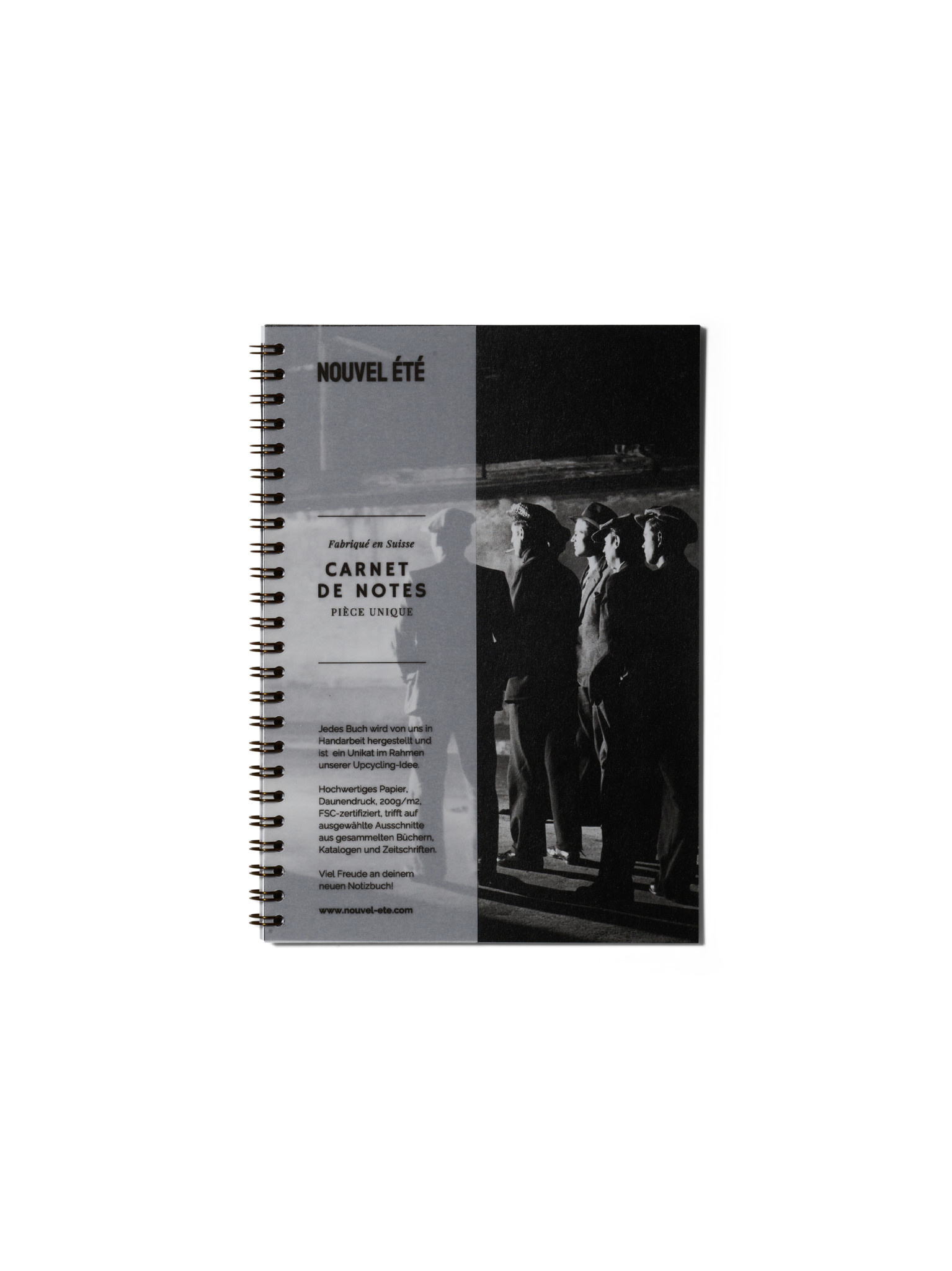 NOUVEL ÉTÉ UNIKAT Notizbuch / Carnet de notes - Edition Paris, N°6