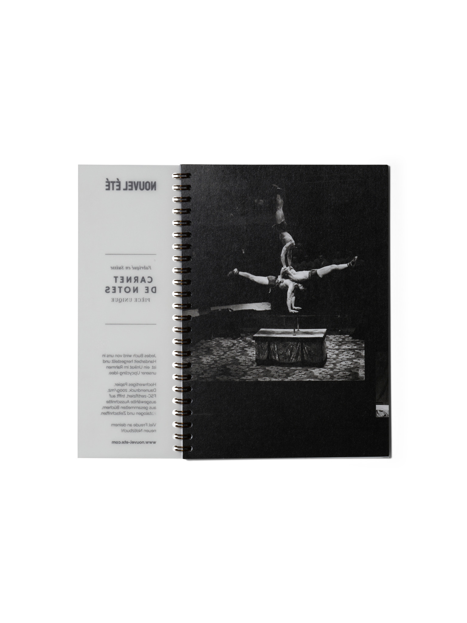 NOUVEL ÉTÉ UNIKAT Notizbuch / Carnet de notes - Edition Paris, N°7