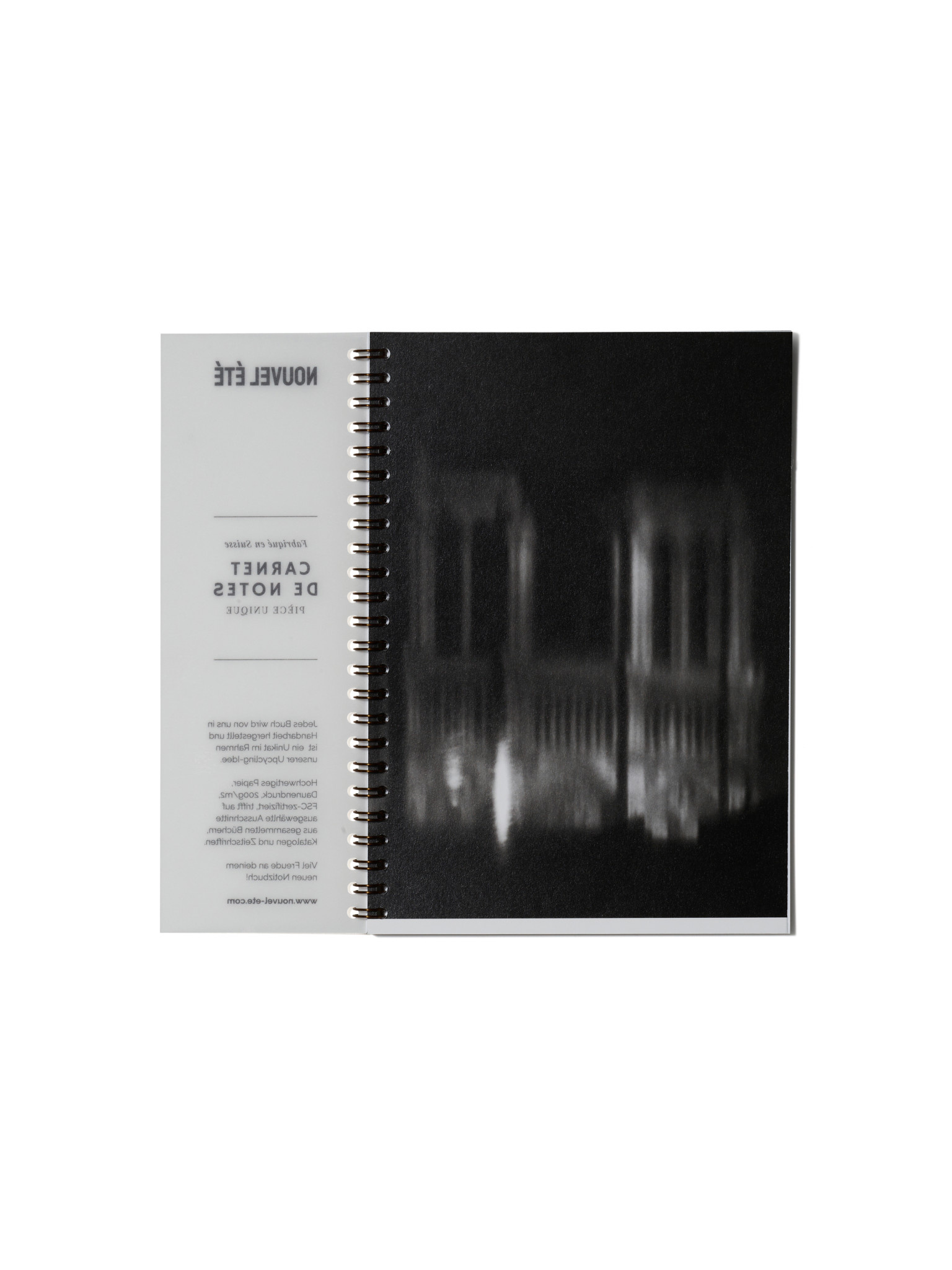 NOUVEL ÉTÉ UNIKAT Notizbuch / Carnet de notes - Edition Paris, N°9