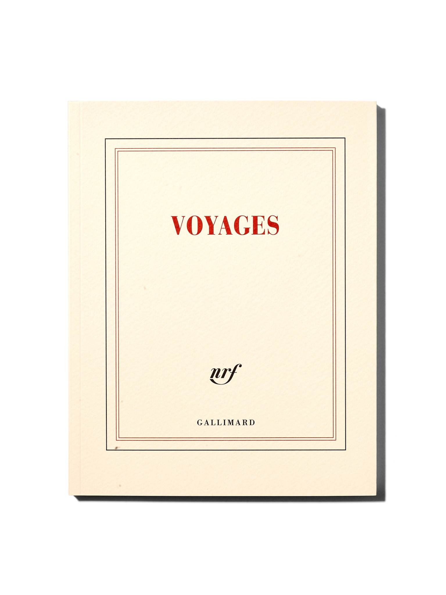 GALLIMARD Notizheft blanko, VOYAGES