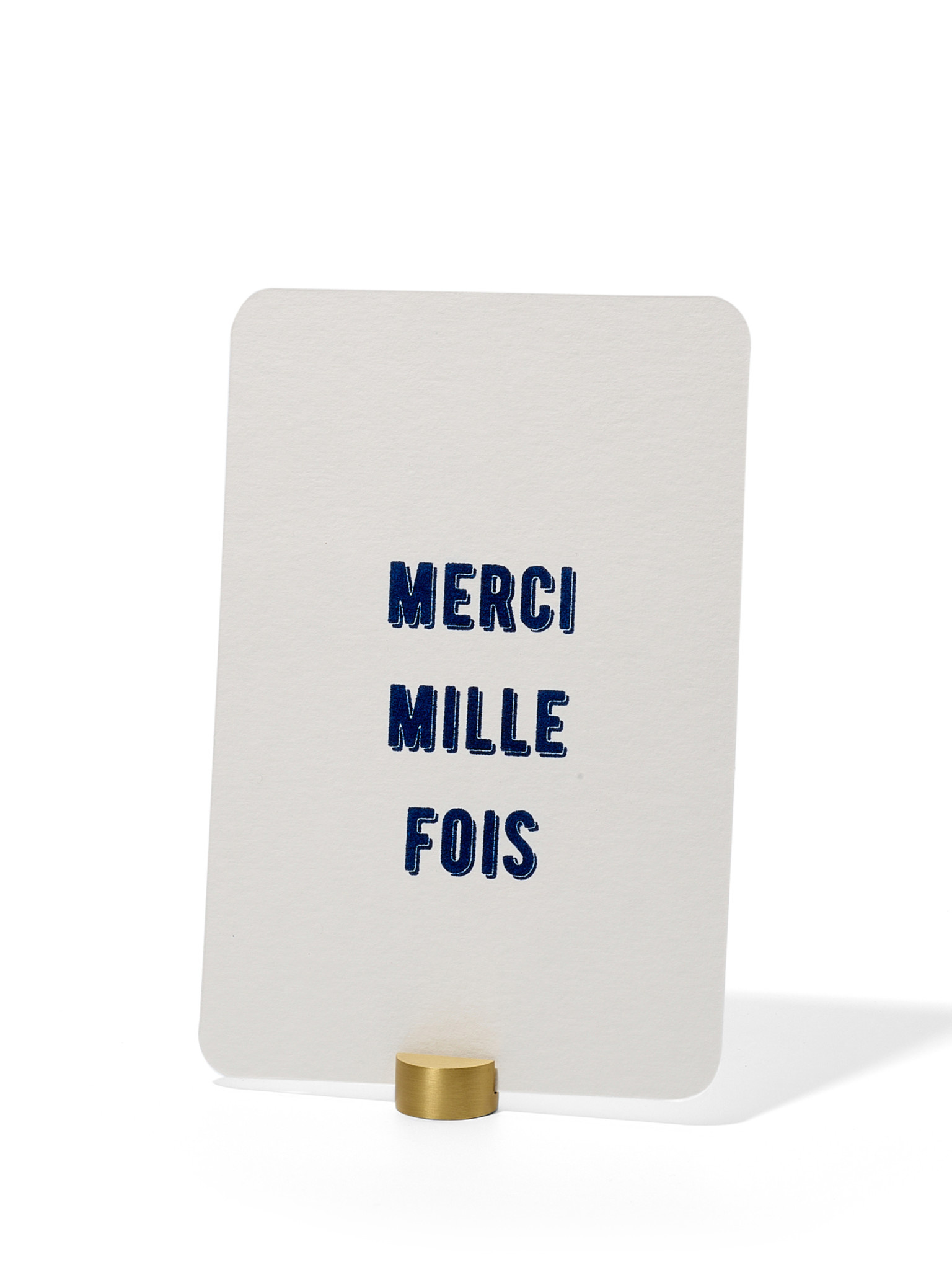 NOUVEL ÉTÉ RISO Postkarte, MERCI MILLE FOIS