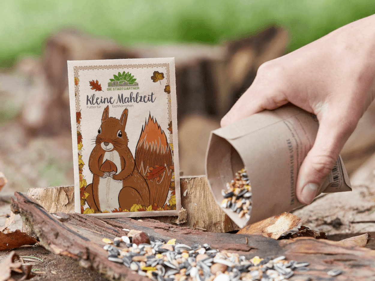 Kleine Mahlzeit, Eichhörnchen