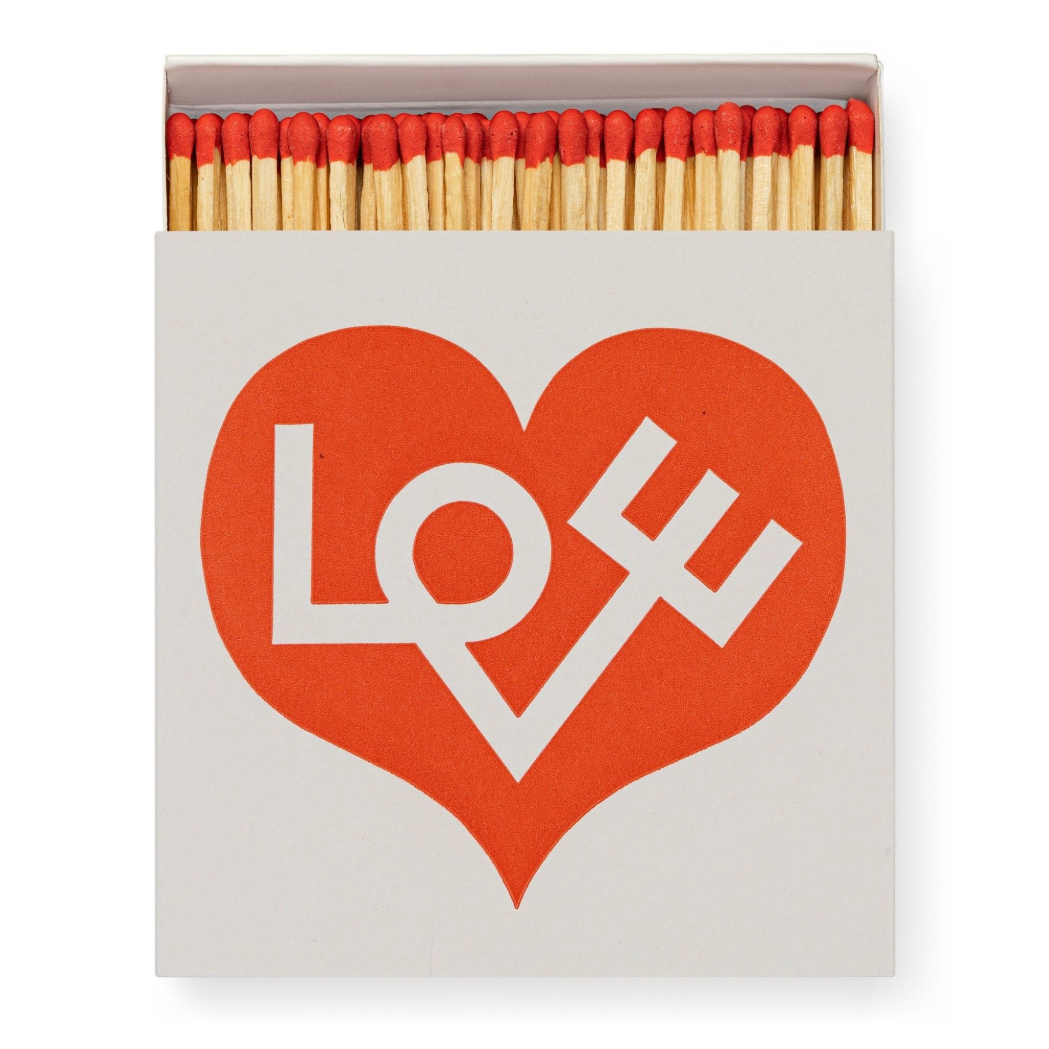 ARCHIVIST GALLERY Love Alexandre Girard Luxury Matches – Streichholzschachtel