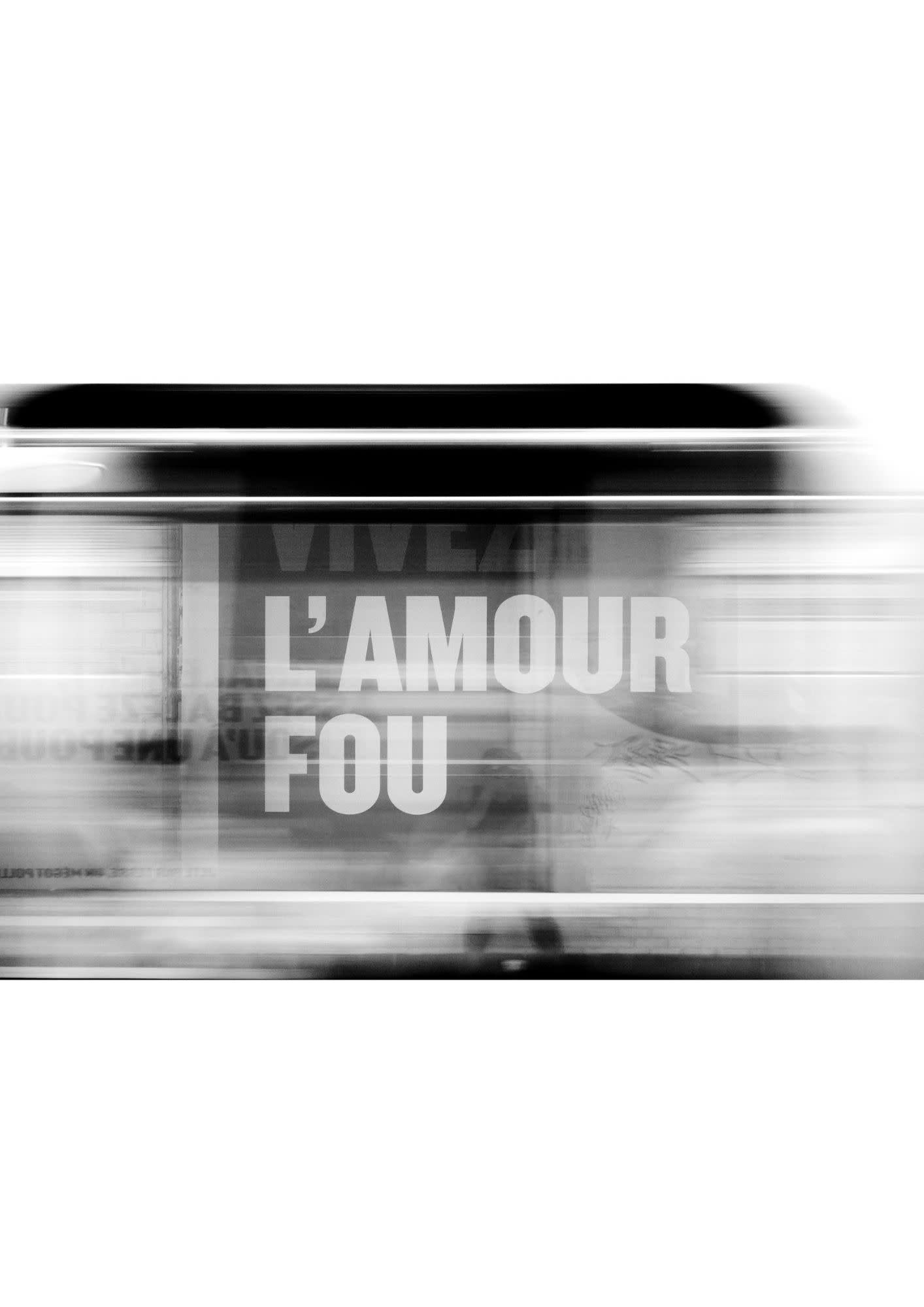 NOUVEL ÉTÉ Fine Art Print CET ÉTÉ VIVEZ L'AMOUR FOU N°3 in verschiedenen Formaten