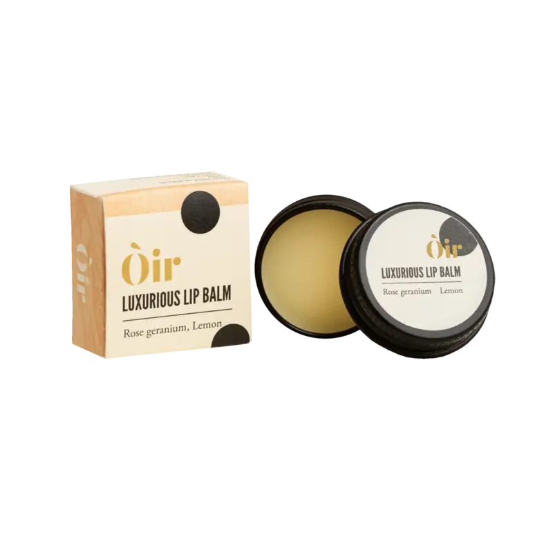 OIR Lippenbalsam Rose Geranium & Lemon