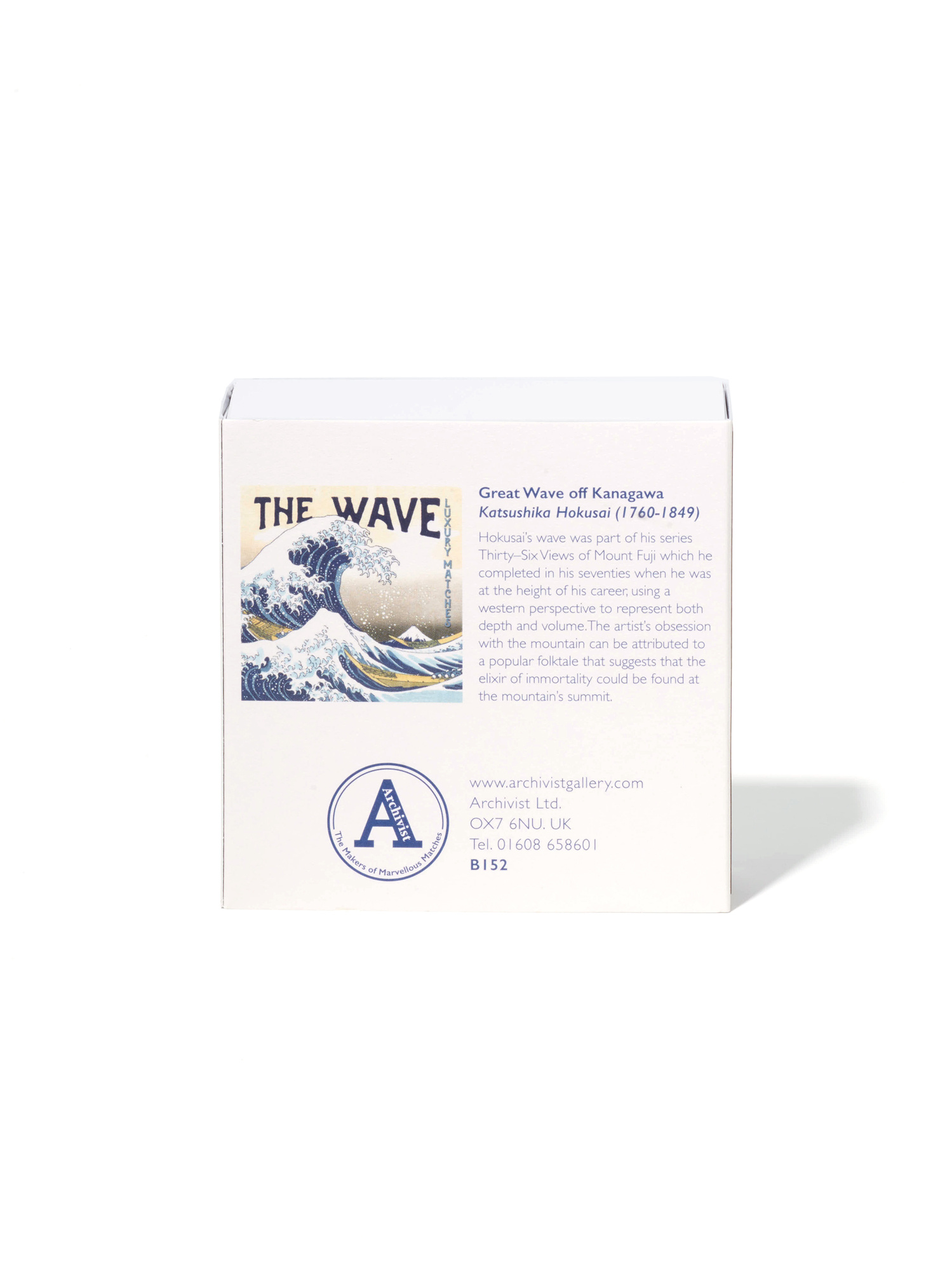 ARCHIVIST GALLERY The Wave Luxury Matches – Streichholzschachtel