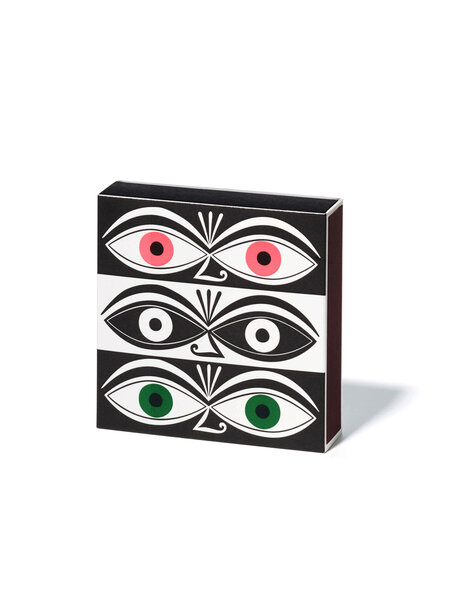 ARCHIVIST GALLERY Triple Eyes Luxury Matches – Streichholzschachtel