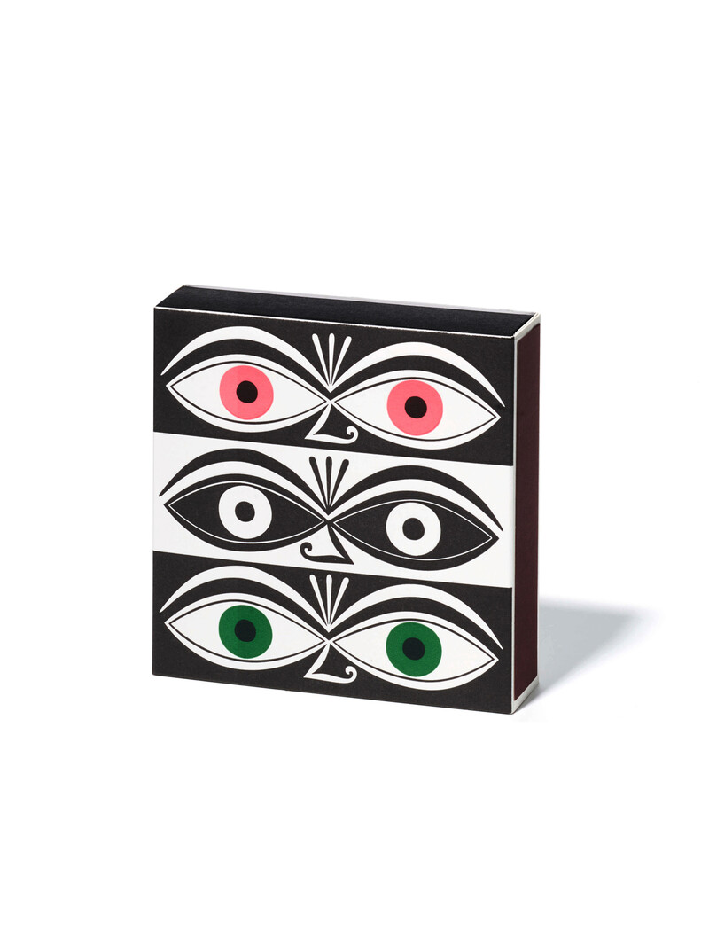 ARCHIVIST GALLERY Triple Eyes Luxury Matches – Streichholzschachtel