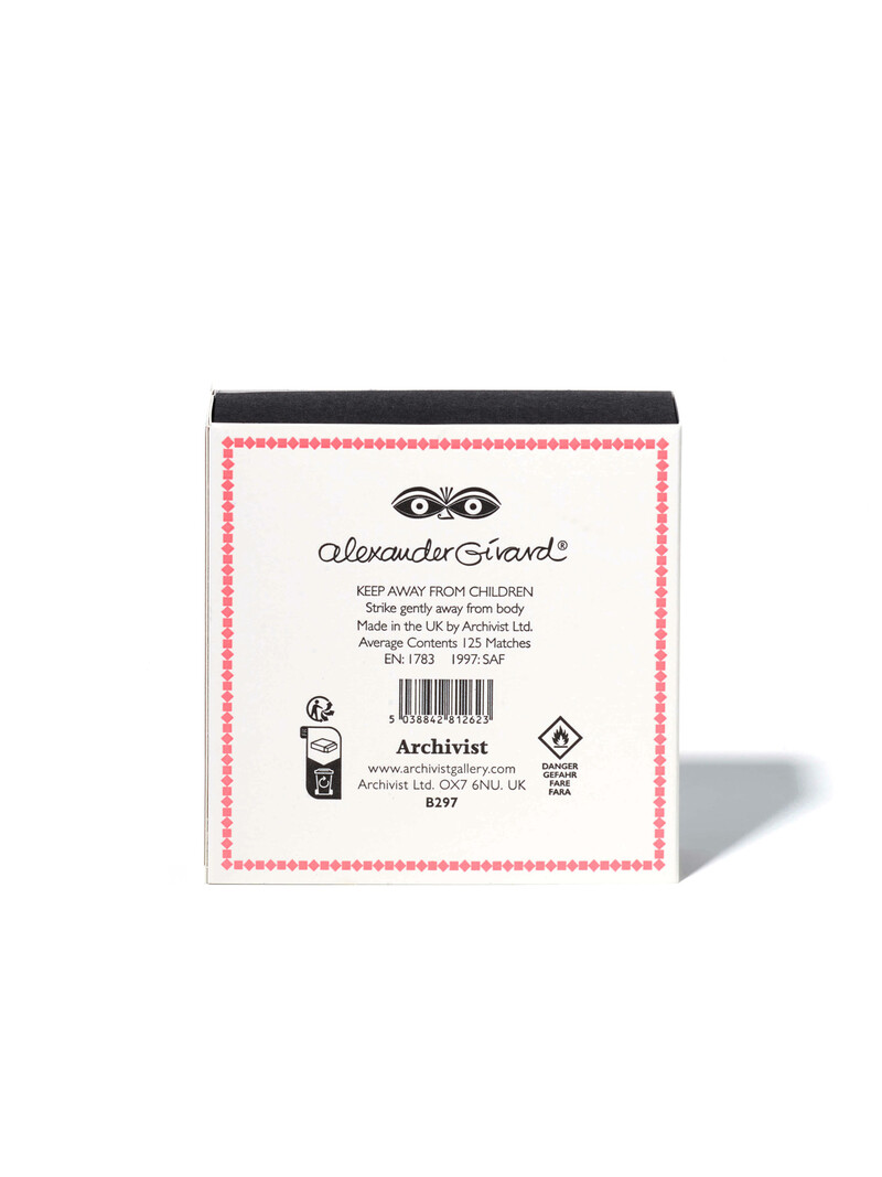 ARCHIVIST GALLERY Triple Eyes Luxury Matches – Streichholzschachtel