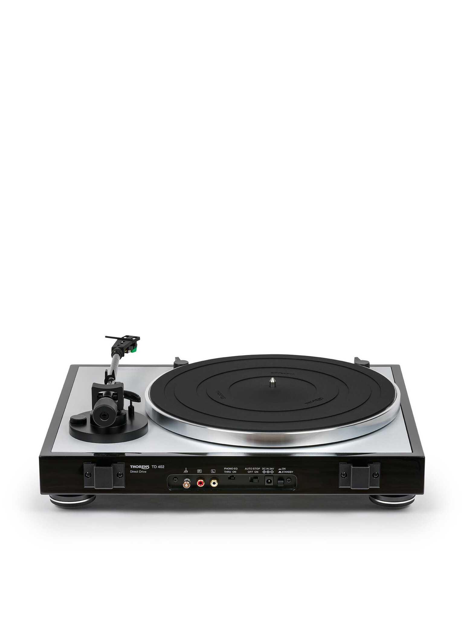 THORENS Plattenspieler TD-402 DD E manuell auto stop Phonoverstärker