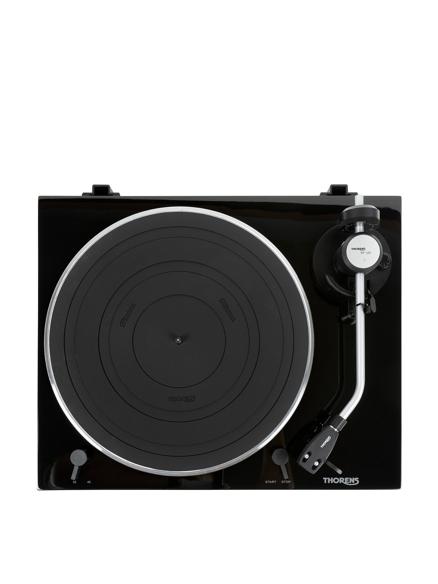 THORENS Plattenspieler TD-204 manuell mit Phonovorstufe TP120 Tonarm