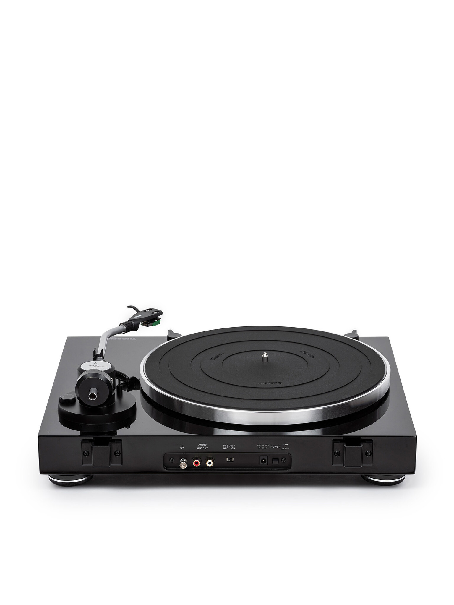 THORENS Plattenspieler TD-204 manuell mit Phonovorstufe TP120 Tonarm