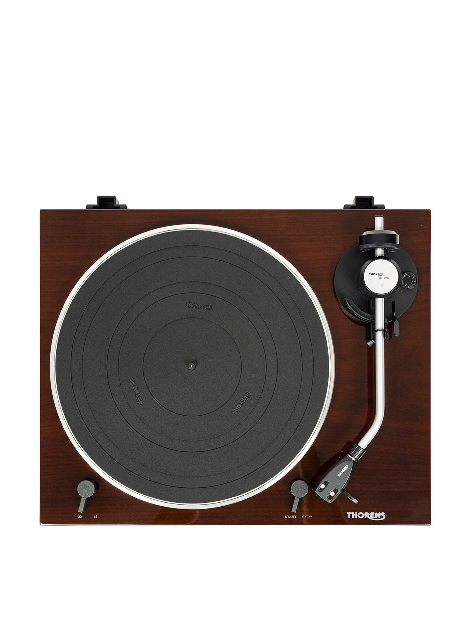 THORENS Plattenspieler TD-204 manuell mit Phonovorstufe TP120 Tonarm