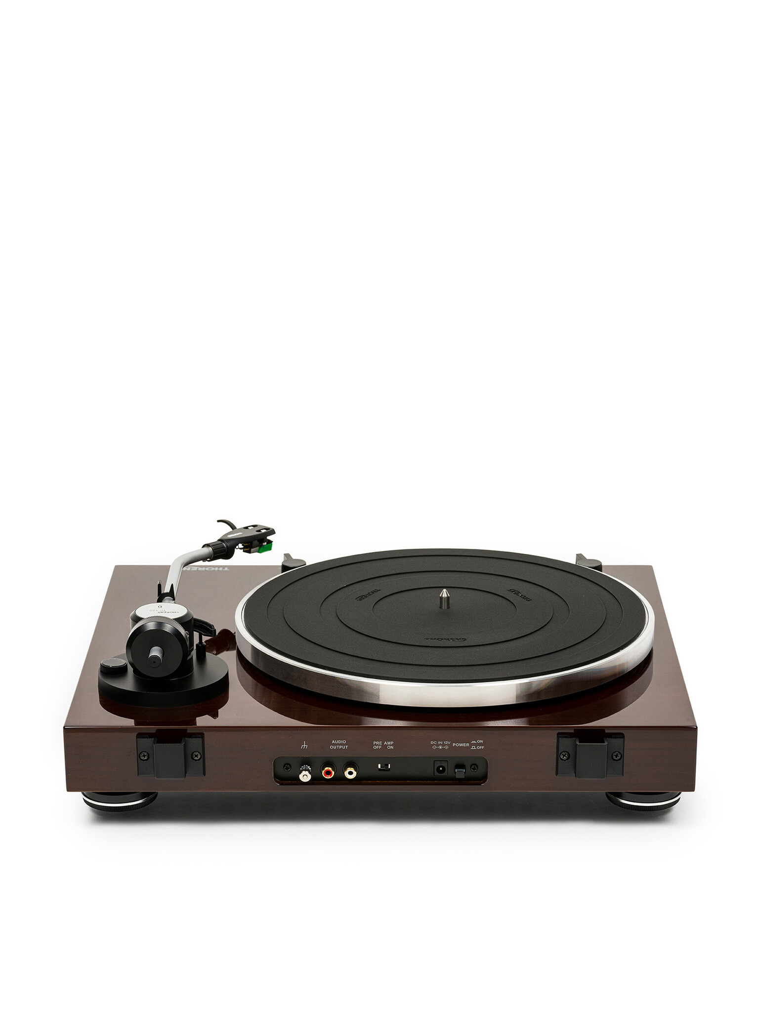 THORENS Plattenspieler TD-204 manuell mit Phonovorstufe TP120 Tonarm