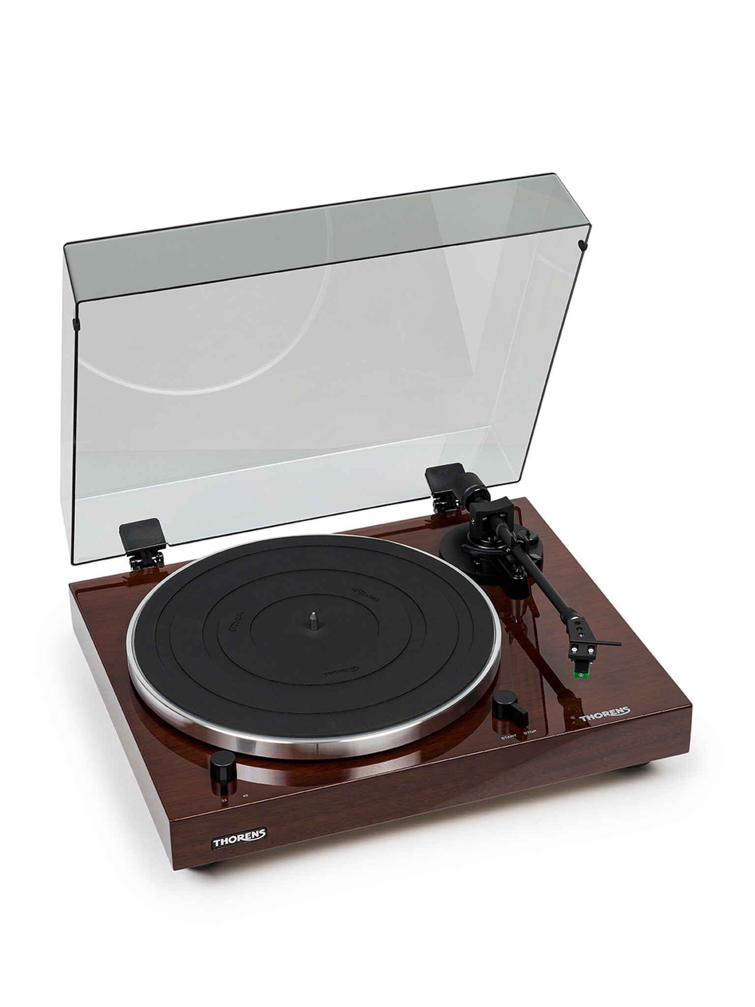 THORENS Plattenspieler TD-202 manuell mit Phonovorstufe - ADC-USB