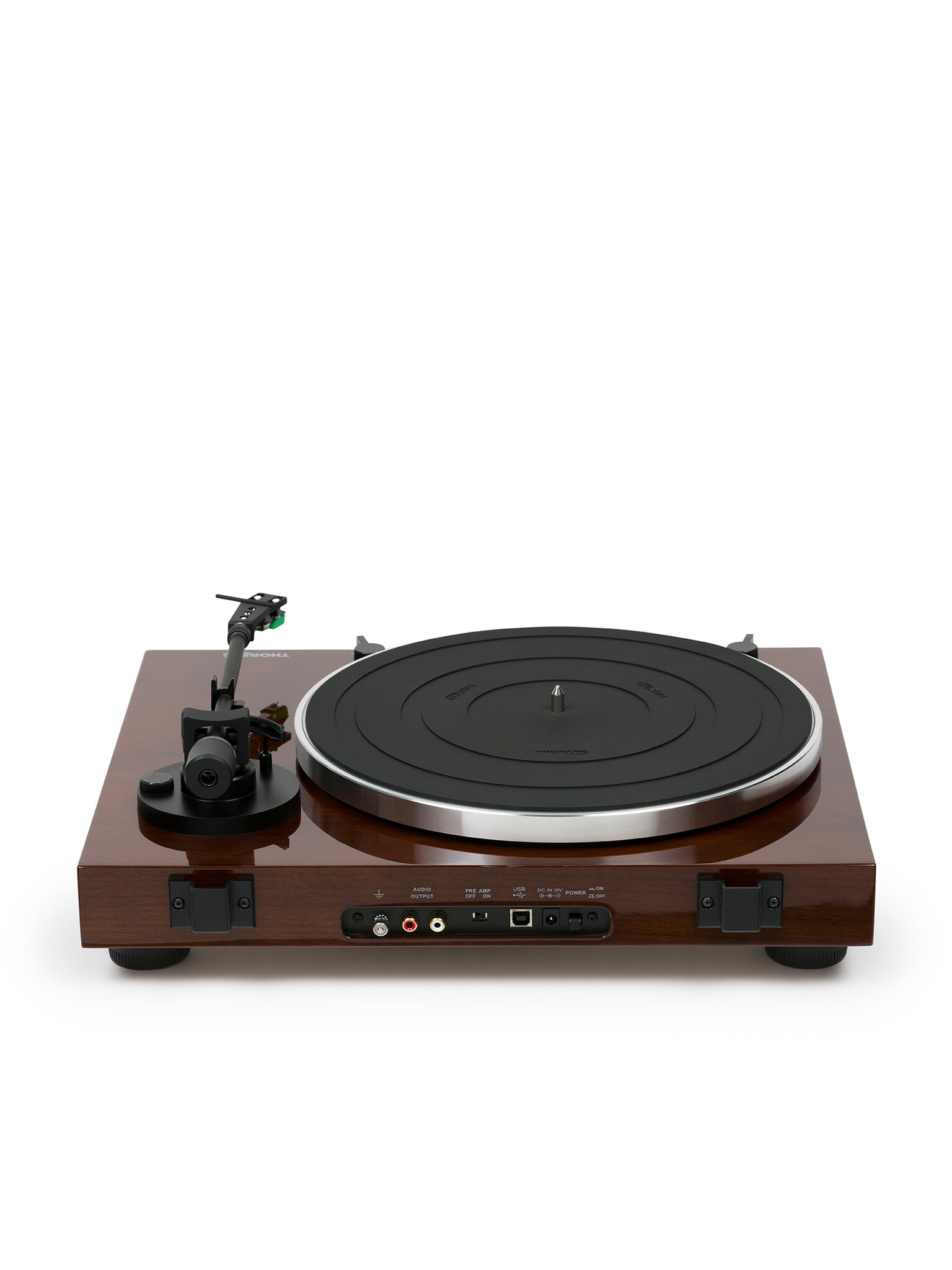 THORENS Plattenspieler TD-202 manuell mit Phonovorstufe - ADC-USB